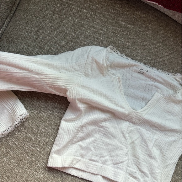 Urban outfitters out from under long sleeve top white - Picture 2 of 6